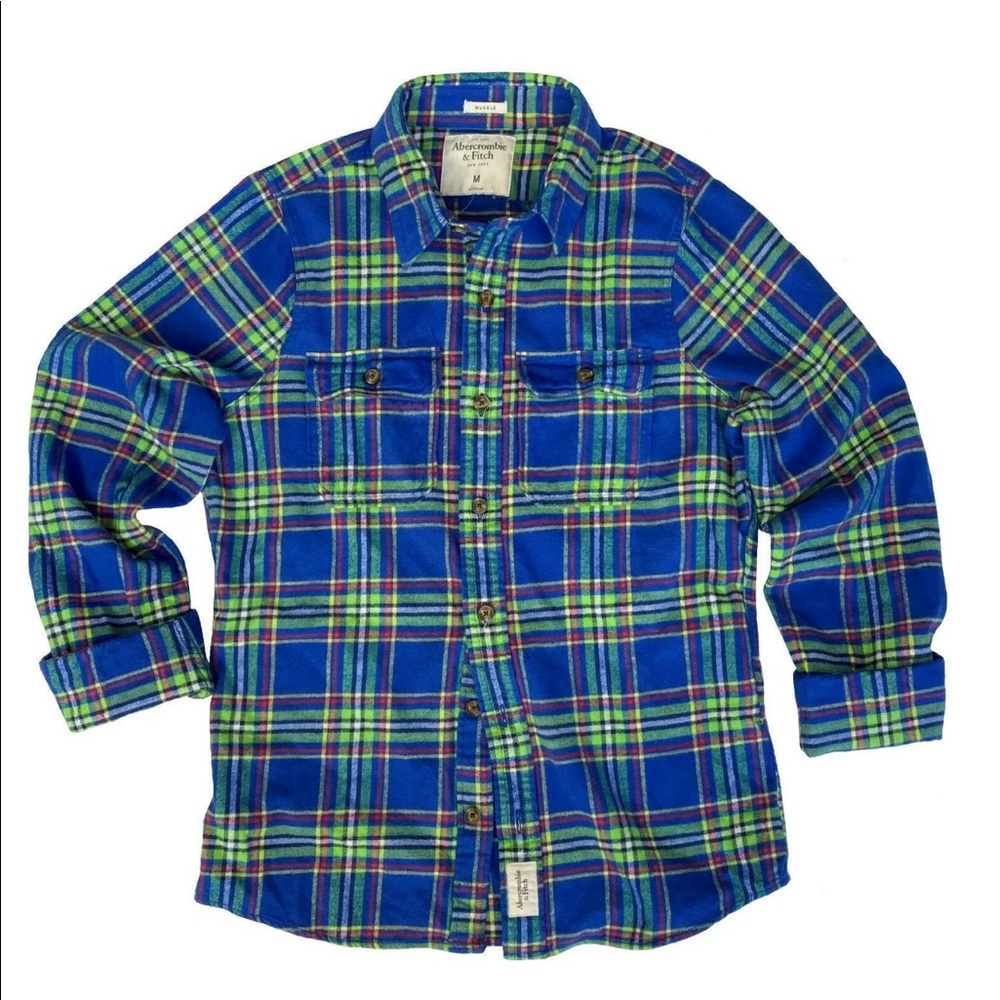 Abercrombie and Fitch plaid flannel